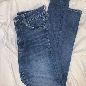 American Eagle Super High Rise Jeggings - 2 Short